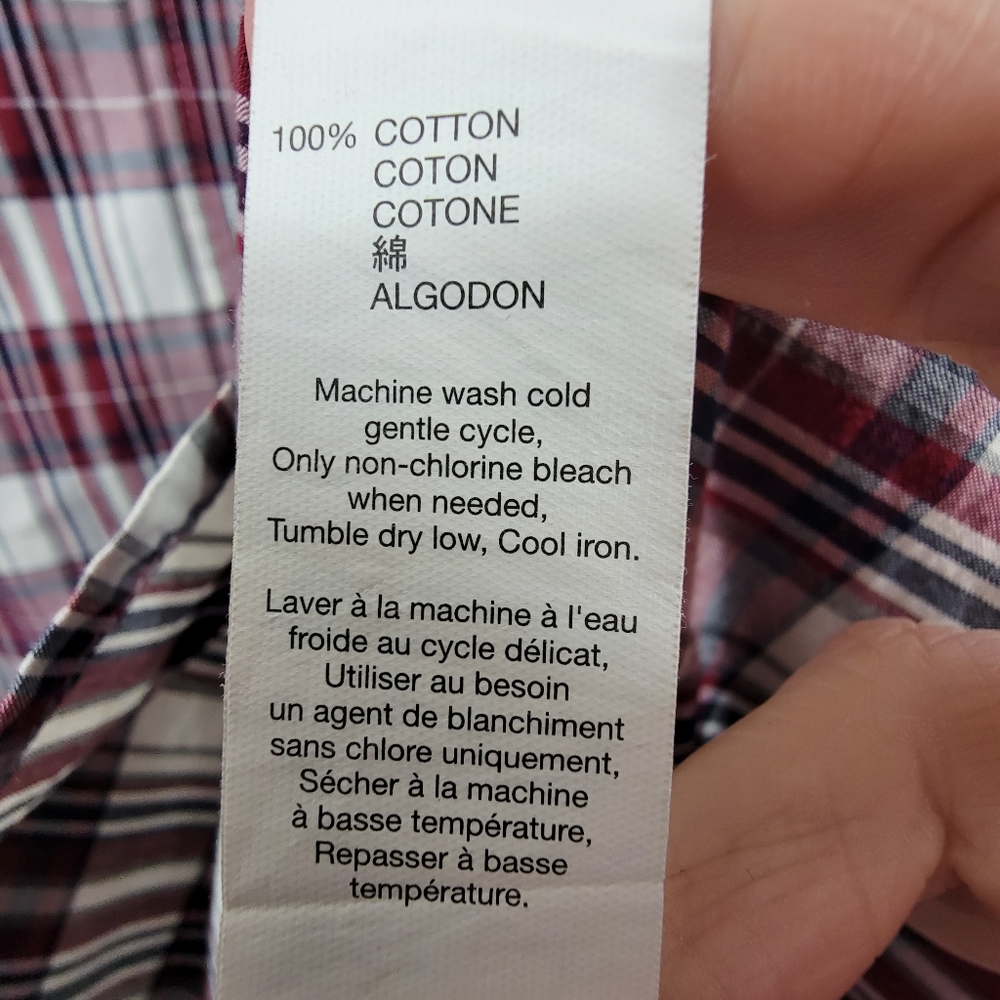 Gap Button Down Top Women's Large - image 3